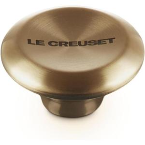 imageLe Creuset Signature Stainless Steel Knob LargeLight Gold