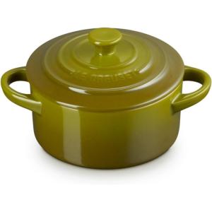 imageLe Creuset Stoneware Mini Round Cocotte 14 oz WhiteOlive