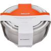 imageLe Creuset Set of 3 Nested Mixing Bowls wNonslip Silicone Base ampamp Plastic Air Tight Lids Large Stainless SteelMixing Bowls