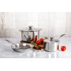 imageLe Creuset TriPly Stainless Steel 12quot Fry Pan LargeMedium