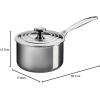 imageLe Creuset TriPly Stainless Steel 3 Quart Saucepan  Medium2 Quarts