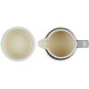 imageLe Creuset Stoneware Signature Sea Salt Cream ampamp Sugar Set Cream 300 ml Sugar 8ozOyster