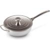 imageLe Creuset TriPly Stainless Steel 2 Quart Saucier PanNonstick