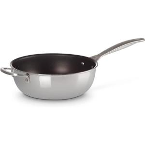 imageLe Creuset TriPly Stainless Steel 2 Quart Saucier PanNonstick