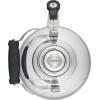 imageLe Creuset Enamel On Steel Whistling Tea Kettle with Metal Finishes 17 qt FlameStainless Steel