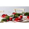 imageLe Creuset Stoneware Dinnerware Set 16 pc OysterSea Salt