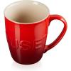 imageLe Creuset Stoneware ExtraLarge Logo Coffee Mug 20oz Chiffon PinkCerise