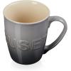 imageLe Creuset Stoneware ExtraLarge Logo Coffee Mug 20oz Chiffon PinkOyster