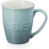 imageLe Creuset Stoneware ExtraLarge Logo Coffee Mug 20oz Chiffon PinkSea Salt