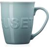 imageLe Creuset Stoneware ExtraLarge Logo Coffee Mug 20oz Chiffon PinkSea Salt