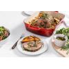 imageLe Creuset Stoneware Set of 4 Dinner Plates 105quot each MarseilleWhite