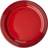 imageLe Creuset Stoneware Set of 4 Dinner Plates 105quot each MarseilleCerise