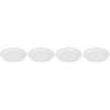 imageLe Creuset Stoneware Set of 4 Dinner Plates 105quot each MarseilleWhite