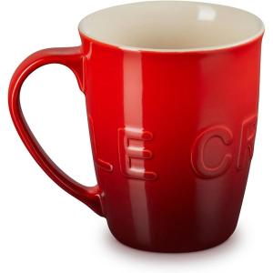 imageLe Creuset Stoneware ExtraLarge Logo Coffee Mug 20oz Chiffon PinkCerise