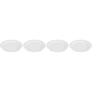 imageLe Creuset Stoneware Set of 4 Dinner Plates 105quot each MarseilleWhite