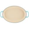imageLe Creuset Enamel Cast Iron Signature Oval Baker 3 quart Caribbean