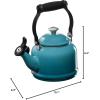 imageLe Creuset Enamel On Steel Demi Tea Kettle with Metal Finishes 125 qt CaribbeanCaribbean