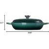 imageLe Creuset Enameled Cast Iron Signature Braiser 5 qt  CaribbeanArtichaut