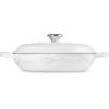 imageLe Creuset Enameled Cast Iron Signature Braiser 5 qt  CaribbeanMarble