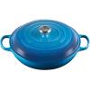 imageLe Creuset Enameled Cast Iron Signature Braiser 5 qt  CaribbeanMarseille