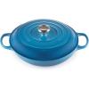 imageLe Creuset Enameled Cast Iron Signature Braiser 5 qt  CaribbeanMarseille