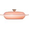 imageLe Creuset Enameled Cast Iron Signature Braiser 5 qt  CaribbeanPeche
