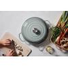 imageLe Creuset Enameled Cast Iron Signature Braiser 5 qt  CaribbeanSea Salt