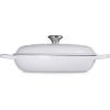 imageLe Creuset Enameled Cast Iron Signature Braiser 5 qt  CaribbeanShallot