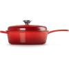 imageLe Creuset Enameled Cast Iron Signature Cassadou 375 qt CaribbeanCerise