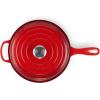 imageLe Creuset Enameled Cast Iron Signature Cassadou 375 qt CaribbeanCerise