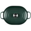 imageLe Creuset Enameled Cast Iron Signature Oval Casserole 375 qt CeriseArtichaut