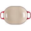 imageLe Creuset Enameled Cast Iron Signature Oval Casserole 375 qt CeriseCerise
