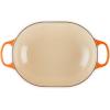 imageLe Creuset Enameled Cast Iron Signature Oval Casserole 375 qt CeriseFlame