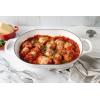 imageLe Creuset Enameled Cast Iron Signature Oval Casserole 375 qt CerisePeche
