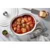 imageLe Creuset Enameled Cast Iron Signature Oval Casserole 375 qt CeriseShallot