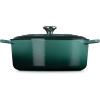 imageLe Creuset Enameled Cast Iron Signature Oval Dutch Oven 675 qt OysterArtichaut