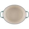 imageLe Creuset Enameled Cast Iron Signature Oval Dutch Oven 675 qt OysterArtichaut