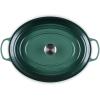 imageLe Creuset Enameled Cast Iron Signature Oval Dutch Oven 675 qt OysterArtichaut