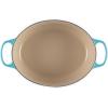 imageLe Creuset Enameled Cast Iron Signature Oval Dutch Oven 675 qt OysterCaribbean