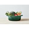imageLe Creuset Enameled Cast Iron Signature Oval Dutch Oven 675 qt OysterLicorice