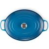 imageLe Creuset Enameled Cast Iron Signature Oval Dutch Oven 675 qt OysterMarseille