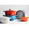 imageLe Creuset Enameled Cast Iron Signature Oval Dutch Oven 675 qt OysterMarseille