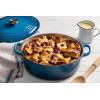 imageLe Creuset Enameled Cast Iron Signature Oval Dutch Oven 675 qt OysterMarseille