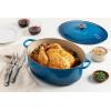 imageLe Creuset Enameled Cast Iron Signature Oval Dutch Oven 675 qt OysterMarseille