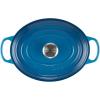 imageLe Creuset Enameled Cast Iron Signature Oval Dutch Oven 675 qt OysterMarseille
