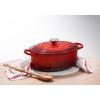 imageLe Creuset Enameled Cast Iron Signature Oval Dutch Oven 675 qt OysterMarseille