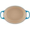 imageLe Creuset Enameled Cast Iron Signature Oval Dutch Oven 675 qt OysterMarseille