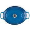 imageLe Creuset Enameled Cast Iron Signature Oval Dutch Oven 675 qt OysterMarseille