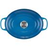 imageLe Creuset Enameled Cast Iron Signature Oval Dutch Oven 675 qt OysterMarseille