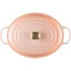 imageLe Creuset Enameled Cast Iron Signature Oval Dutch Oven 675 qt OysterPeche